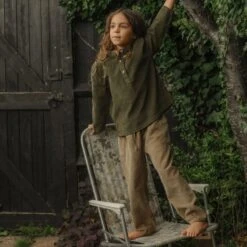 Linden Trousers - Cotton Corduroy - Mole -Mama Owl LindenTrousers CottonCorduroy Mole DSC 1731