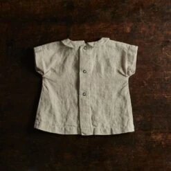 Alder Baby Tunic Top - Linen - Natural 14 Alder Baby Tunic Top - Linen - Natural -Mama Owl MAMAOWL SISKIN ALDER TUNIC NATURAL 002