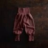 Batis Baby Pants - Merino Wool & Silk - Fig