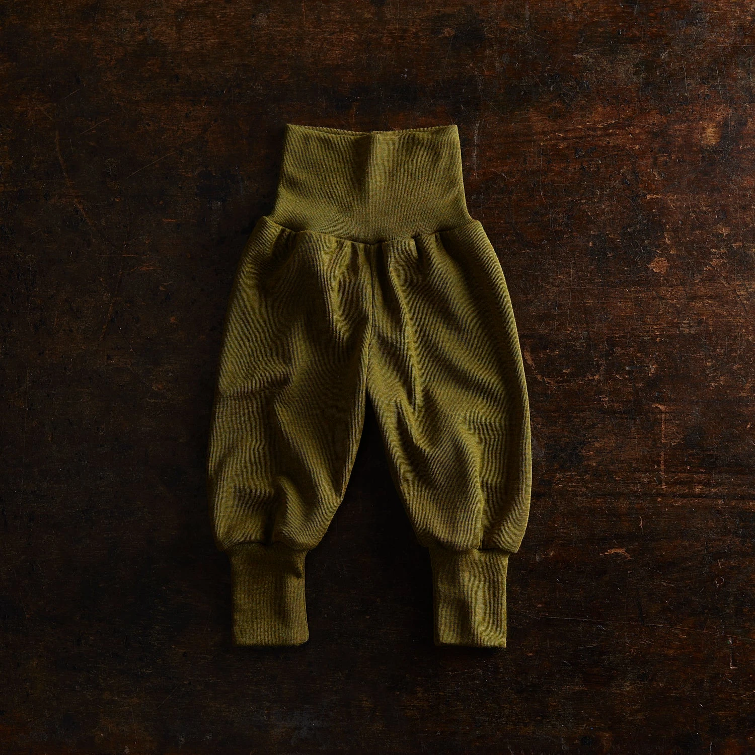 Batis Baby Pants - Merino Wool & Silk - Seaweed 3 Batis Baby Pants - Merino Wool & Silk - Seaweed