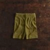 Iduna Shorts - Cotton Pointelle - Olive -Mama Owl MAMAOWL SISKIN COTTON IdunaShorts CottonPointelle Olive 017