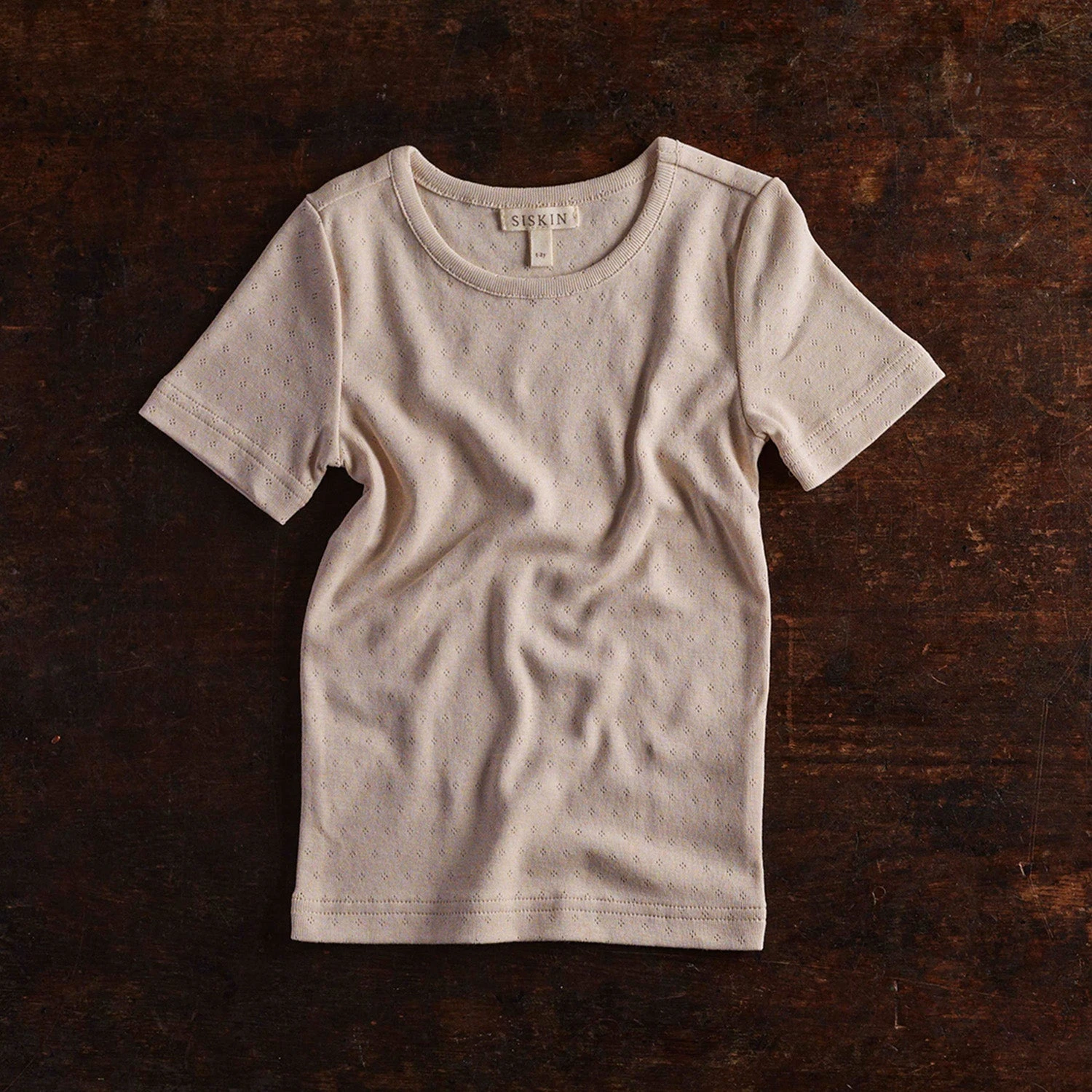 Smew Top - Cotton Pointelle - Shell 4 Smew Top - Cotton Pointelle - Shell - Image 2