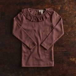 Wren Top - Cotton Pointelle - Damson 12 Wren Top - Cotton Pointelle - Damson -Mama Owl MAMAOWL SISKIN COTTON WrenTop CottonPointelle Damson 036 b25cd222 bb5b 4673 b2cc ed64b5c3db88