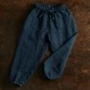 Linden Trousers - Linen - Midnight -Mama Owl MAMAOWL SISKIN LINDER TROUSERS 006
