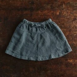 Juniper Skirt - Linen - Storm 10 Juniper Skirt - Linen - Storm -Mama Owl MAMAOWL SISKIN LINEN JuniperSkirt Linen Storm 031 2b3a9255 d1fe 42ea a2f1 f510663e1d39