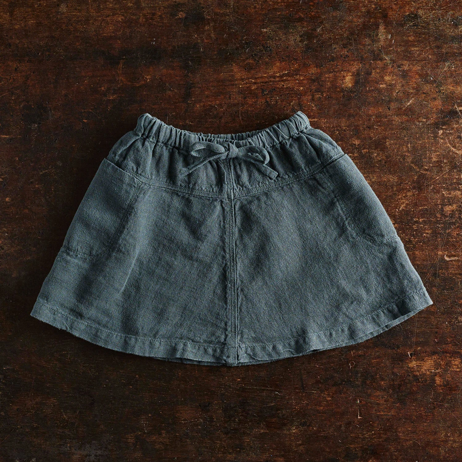 Juniper Skirt - Linen - Storm 5 Juniper Skirt - Linen - Storm - Image 3