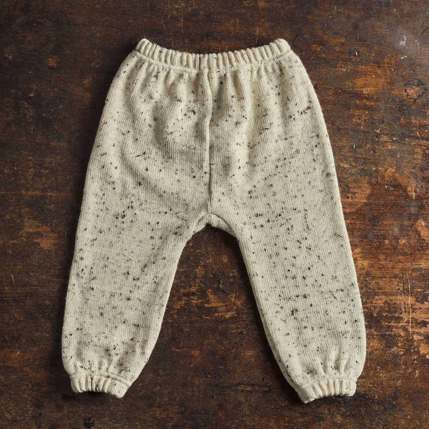Emu Baby & Kids Trousers - Merino Wool Speckle - Quail 3 Emu Baby & Kids Trousers - Merino Wool Speckle - Quail