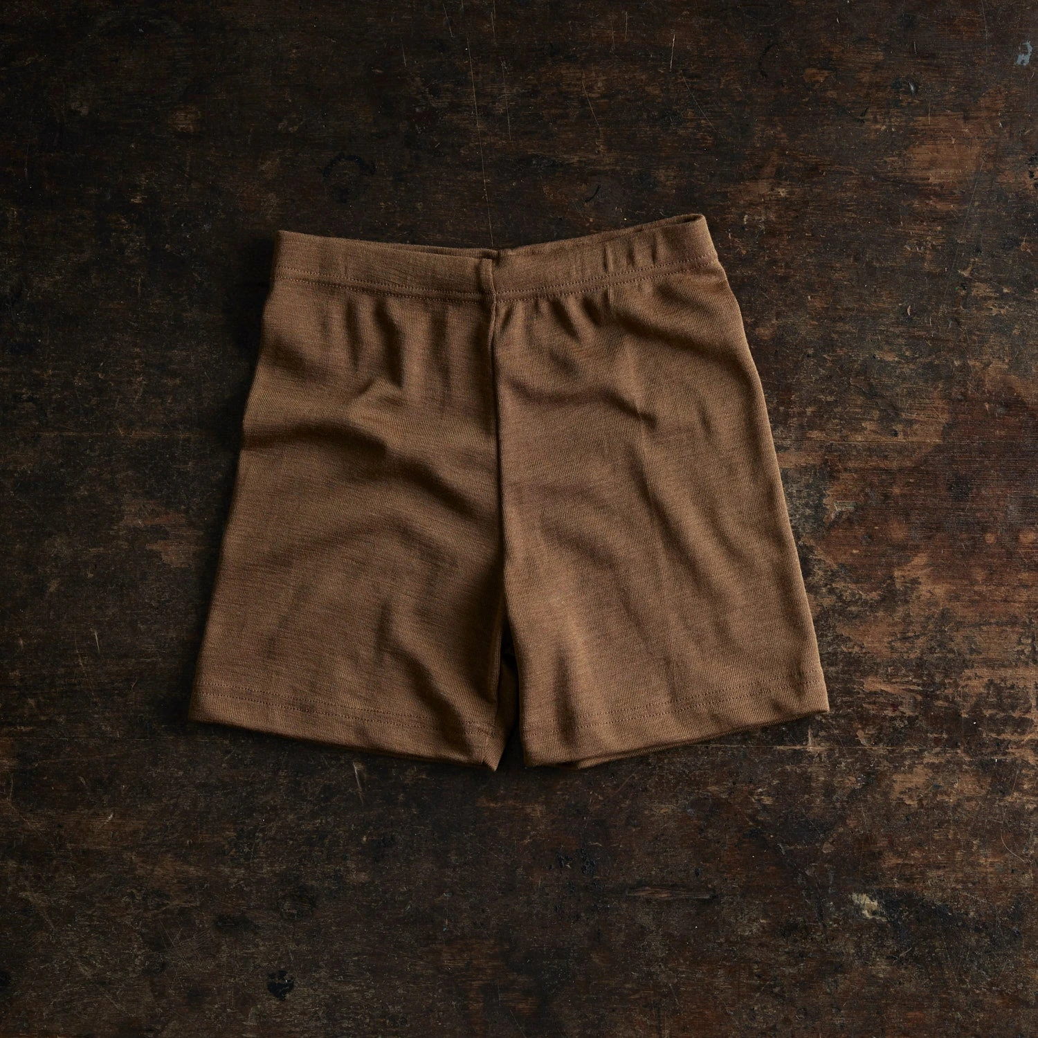 Rhea Shorts - Merino Wool & Silk - Almond 4 Rhea Shorts - Merino Wool & Silk - Almond - Image 2