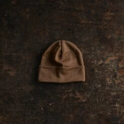 Rook Baby & Kids Beanie - Merino Wool & Silk - Almond