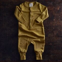 Serin Baby & Kids Pyjamas - Merino Wool & Silk - Pistachio -Mama Owl MAMAOWL SISKIN SerinBaby KidsPyjamas MerinoWool Silk Pistachio 105