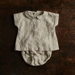 Alder Baby Tunic Top - Linen - Natural 15 Alder Baby Tunic Top - Linen - Natural -Mama Owl MAMAOWL SISKIN TUNIC BLOOMERS NATURAL 002 df804a64 6a94 43ca ad2d ad1bd6fac053