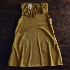 Wren Dress - Merino Wool & Silk - Pistachio -Mama Owl MAMAOWL SISKIN WrenDress MerinoWool Silk Pistachio 212 PISTACHIO
