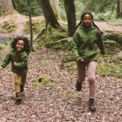 Hawk Jacket - Merino Wool Fleece - Forest 29 Hawk Jacket - Merino Wool Fleece - Forest -Mama Owl MamaOwl SISKIN fleece forest image00027