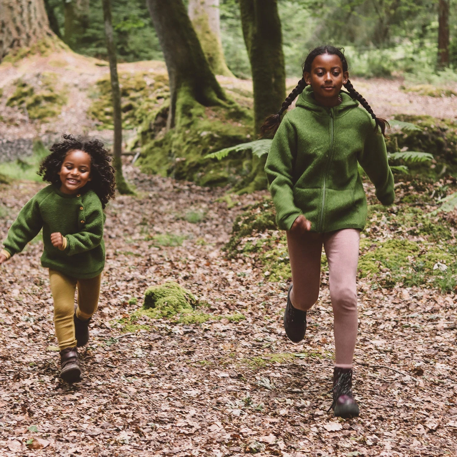 Hawk Jacket - Merino Wool Fleece - Forest 16 Hawk Jacket - Merino Wool Fleece - Forest - Image 14