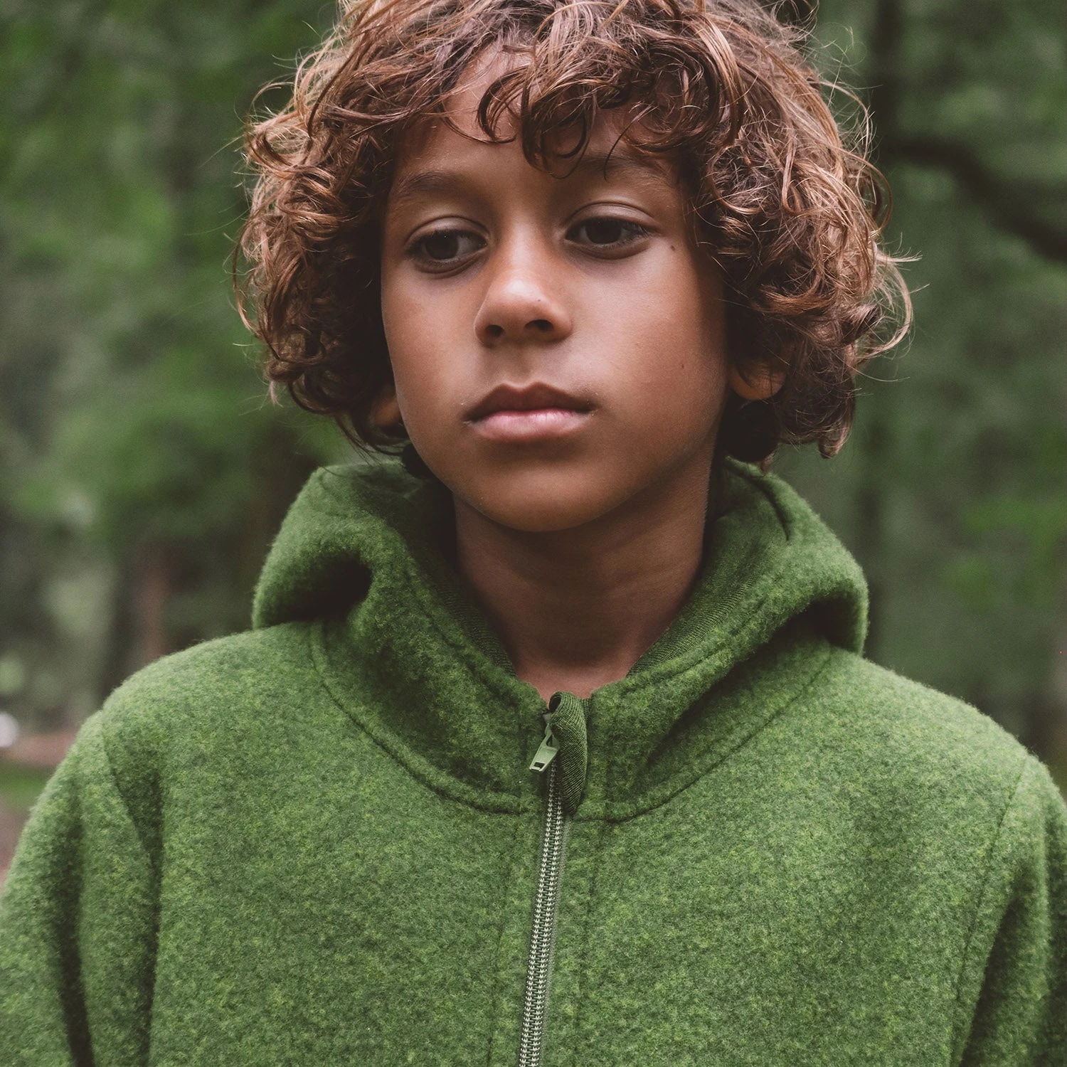 Hawk Jacket - Merino Wool Fleece - Forest 13 Hawk Jacket - Merino Wool Fleece - Forest - Image 11