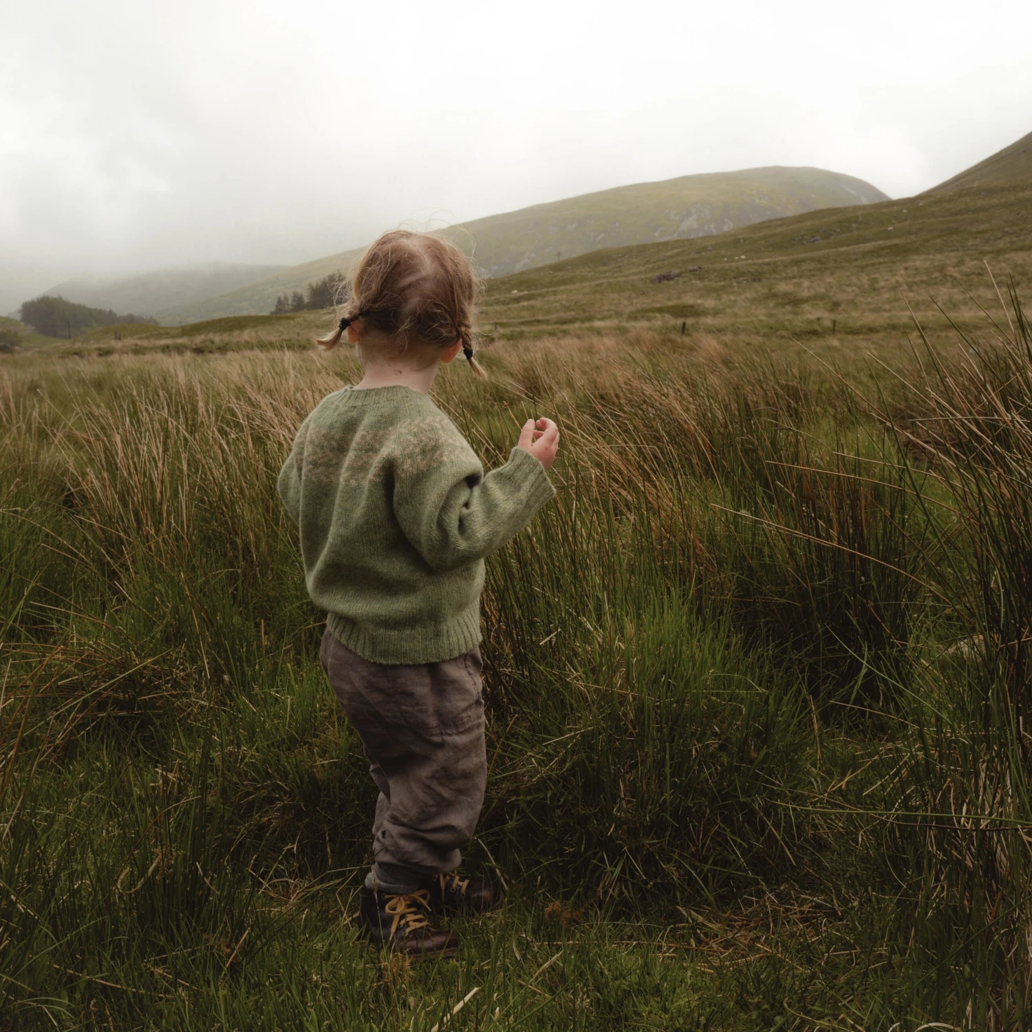 Garden Sweater - Lambswool - Sage 8 Garden Sweater - Lambswool - Sage - Image 6