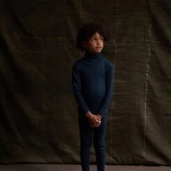 Auk Top - Merino Wool & Silk - Night Ocean -Mama Owl MamaOwl SISKIN Auk Top Merino Wool Silk Night Ocean Studio 4 1