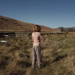 Wren Top - Cotton Pointelle - Peony -Mama Owl MamaOwl SISKIN Linden Timber 2