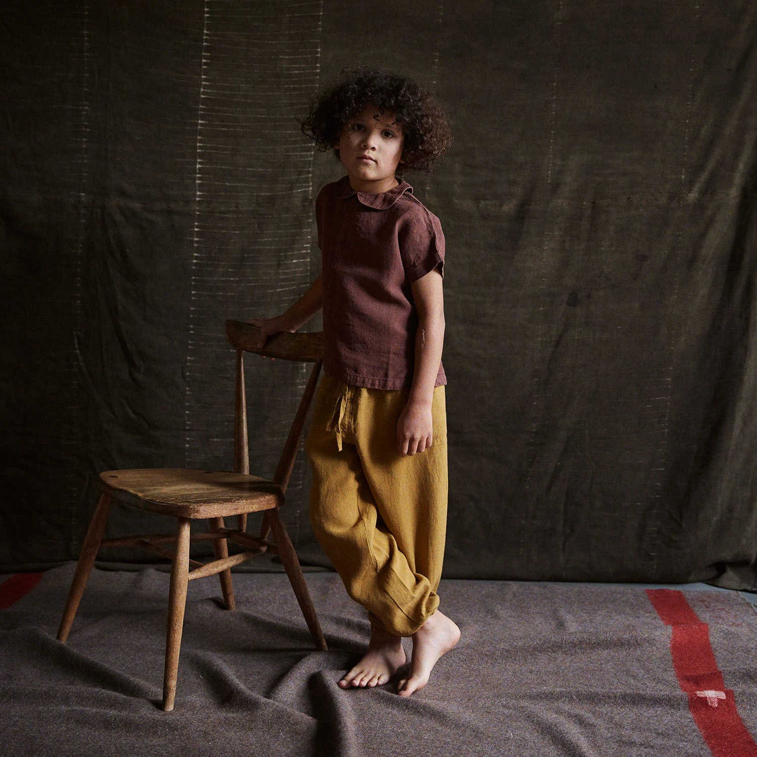 Willow Blouse - Linen - Damson 10 Willow Blouse - Linen - Damson - Image 8