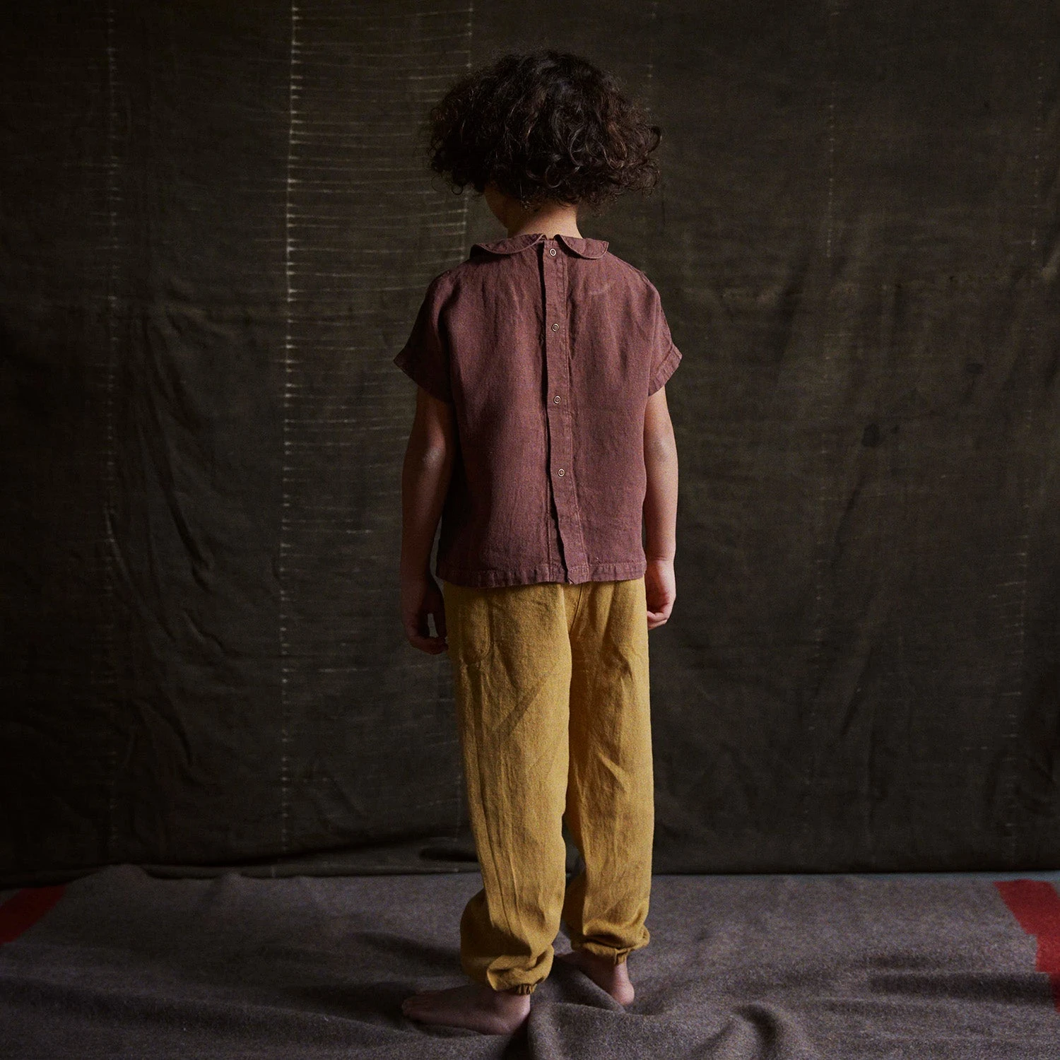 Willow Blouse - Linen - Damson 9 Willow Blouse - Linen - Damson - Image 7