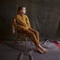 Larch Shirt - Linen - Cumin -Mama Owl Mamaowl SISKIN Spring LindenTrousers Linen Hazelnut Larchshirt Linen Cumin 244668 c7f70362 803d 4095 9943 9e0434aae8de