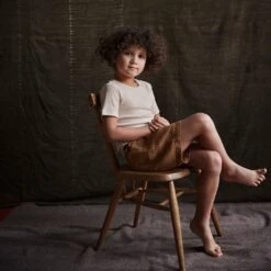 Rowan Shorts - Linen - Hazelnut -Mama Owl Mamaowl SISKIN SpringRowanShorts Linen Hazelnut SmewTop CottonPointelle Shell 245669