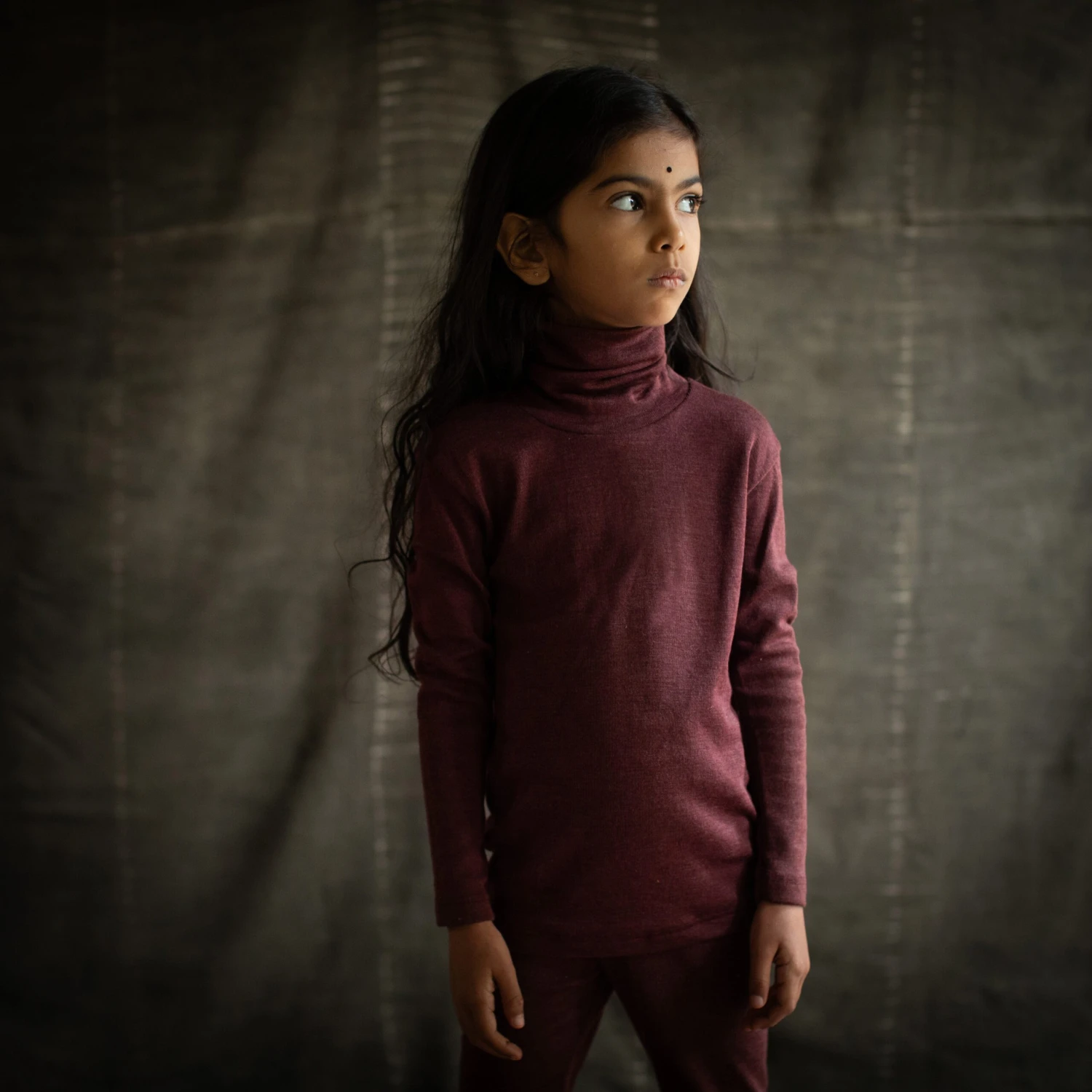 Auk Top - Merino Wool & Silk - Fig 5 Auk Top - Merino Wool & Silk - Fig - Image 3