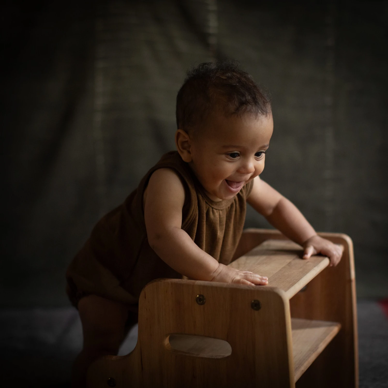 Keet Baby Romper - Merino Wool & Silk - Almond 7 Keet Baby Romper - Merino Wool & Silk - Almond - Image 5