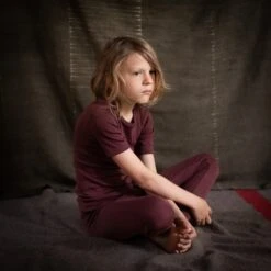 Smew Top - Merino Wool & Silk - Fig -Mama Owl Mamaowl siskin SmewTop MerinoWool Silk Fig fig 0149