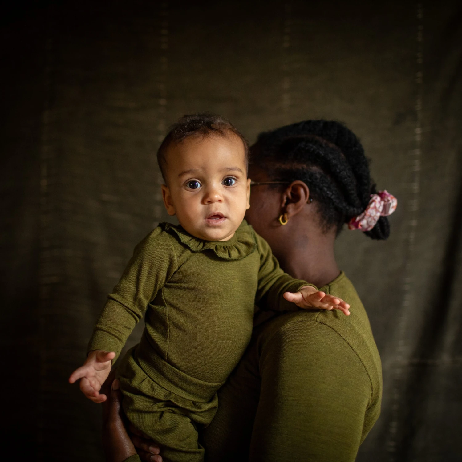 Batis Baby Pants - Merino Wool & Silk - Seaweed 6 Batis Baby Pants - Merino Wool & Silk - Seaweed - Image 4