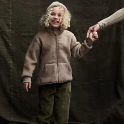 Hawk Jacket - Merino Wool Fleece - Driftwood 13 Hawk Jacket - Merino Wool Fleece - Driftwood -Mama Owl Mamaowl siskin hawk jacket merino wool fleece driftwood 27Sept247233copy