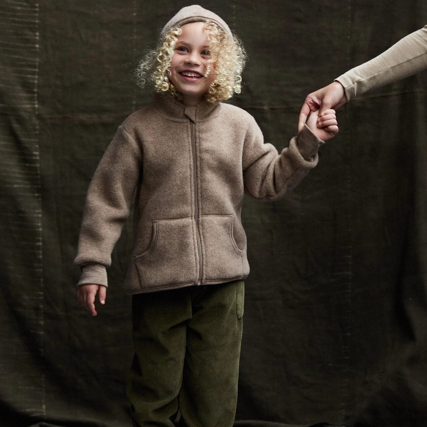 Hawk Jacket - Merino Wool Fleece - Driftwood 8 Hawk Jacket - Merino Wool Fleece - Driftwood - Image 6