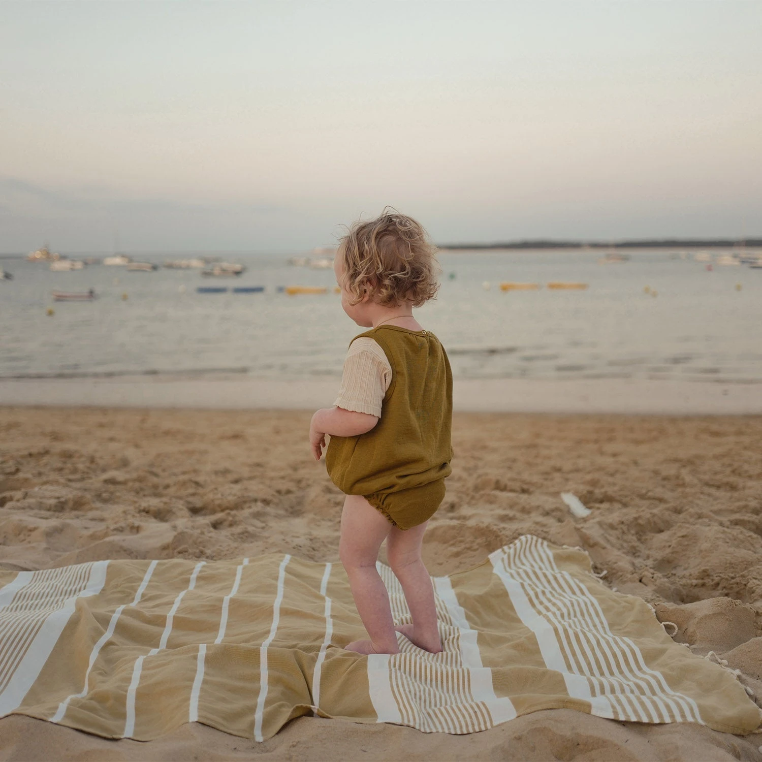 Keet Baby Romper - Merino Wool & Silk - Pistachio 7 Keet Baby Romper - Merino Wool & Silk - Pistachio - Image 5