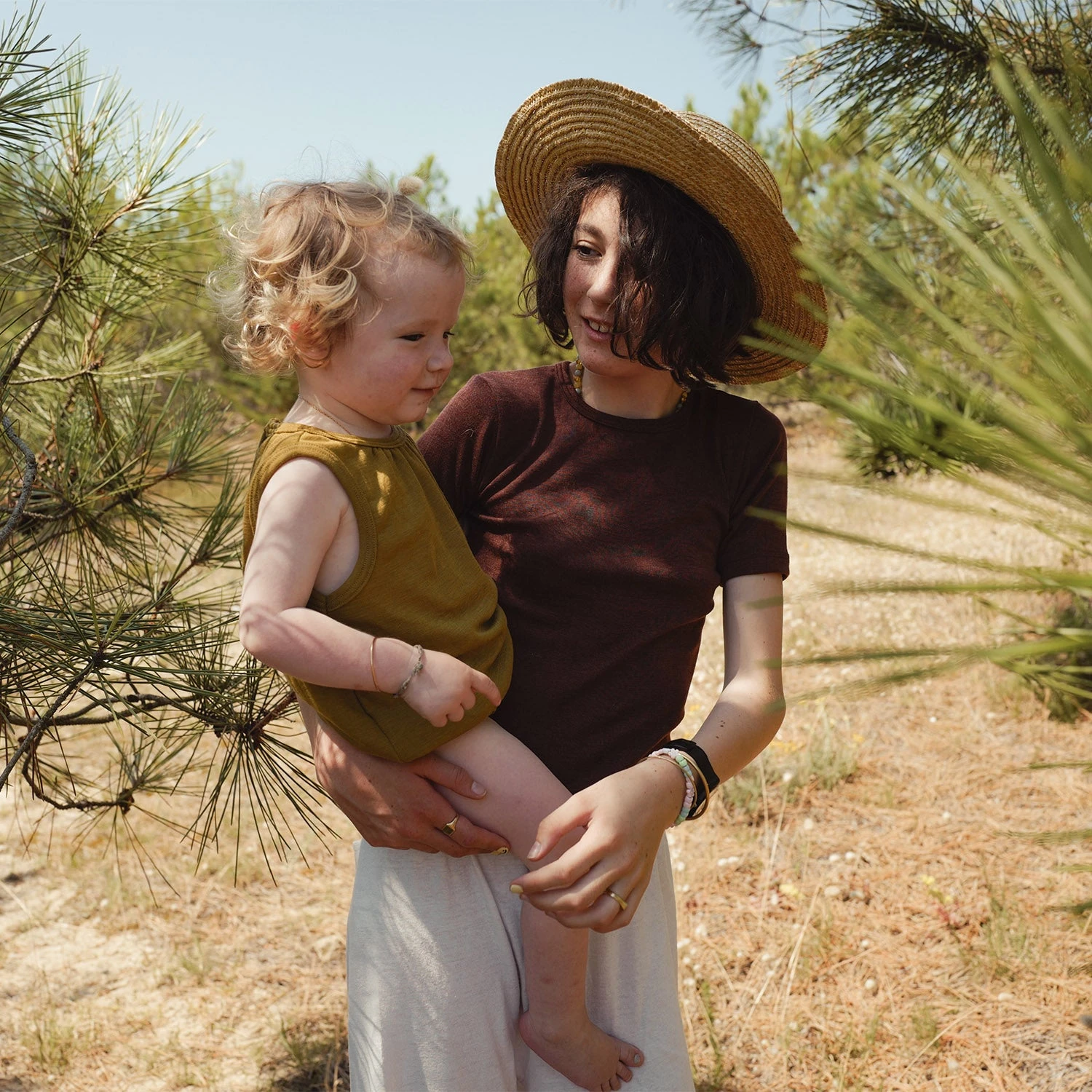 Keet Baby Romper - Merino Wool & Silk - Pistachio 6 Keet Baby Romper - Merino Wool & Silk - Pistachio - Image 4