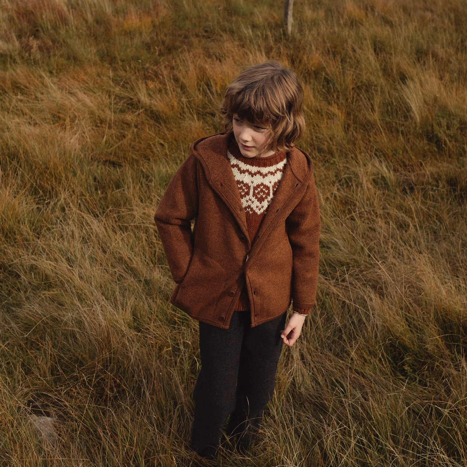 Norse Sweater - Donegal Wool - Cinnamon Is 8 Norse Sweater - Donegal Wool - Cinnamon Is - Image 6