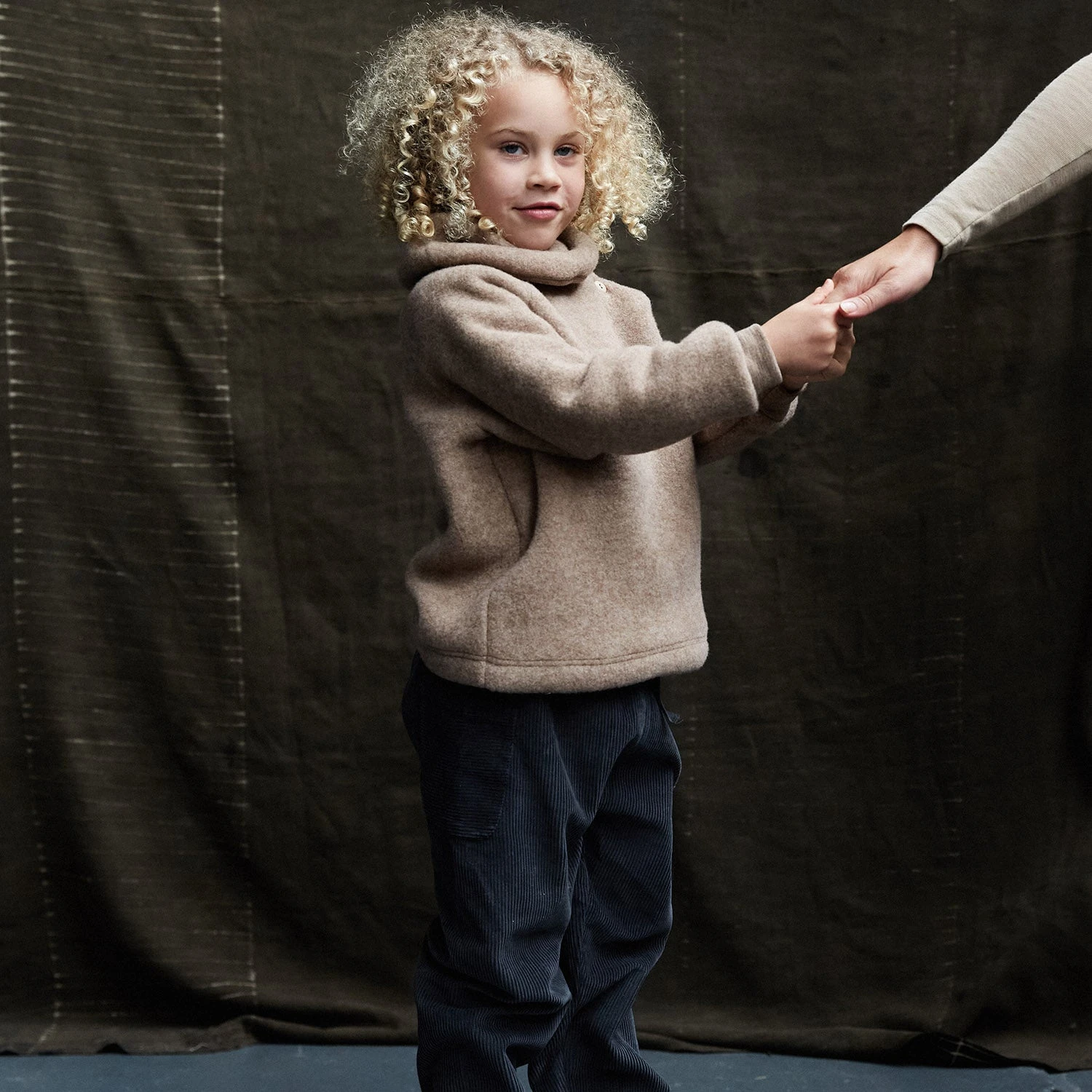 Sandpiper Snood - Merino Wool Fleece - Driftwood 4 Sandpiper Snood - Merino Wool Fleece - Driftwood - Image 2