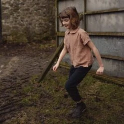 Linden Trousers - Linen - Midnight -Mama Owl mamaowl WillowBlouse Linen Peony LindenTrousers Linen Midnight L1520053 ea070b3a f403 4045 b898 61710f9b96b4