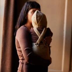 Robin Baby Body - Merino Wool & Silk - Squirrel -Mama Owl mamaowl exclusive anniversary misha puff alabaster siskin squirrel 26A7580 68143189 2460 464e a720 c2980f87f874