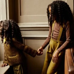 Lark Top - Merino Wool & Silk - Squirrel Hi -Mama Owl mamaowl exclusive anniversary misha puff north wind jacket nut brown citron siskin by disana dungarees gold siskin top squirrel 26A8118 b140e401 03ae 48a5 b694 689767d25704