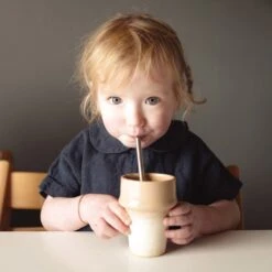 Alder Baby Tunic Top - Linen - Midnight -Mama Owl mamaowl siskin AlderBabyTunicTop Linen Midnight HazelBabyBloomer Linen Midnight L1520089