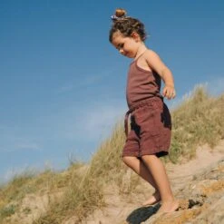 Rowan Shorts - Linen - Damson 22 Rowan Shorts - Linen - Damson -Mama Owl mamaowl siskin CygnusTop CottonPointelle DamsonRowanShorts Linen Damson linen 8250