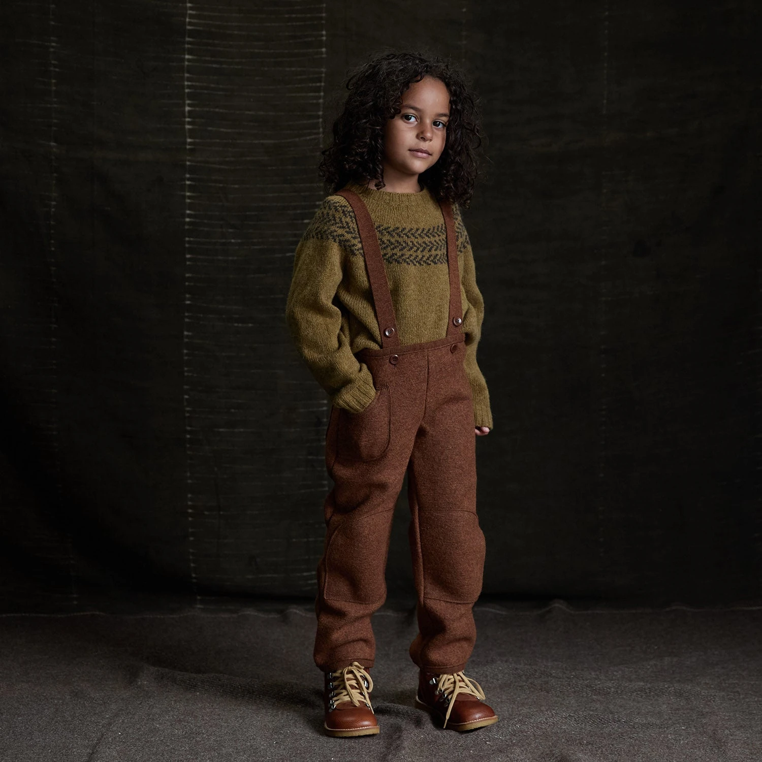 Garden Sweater - Lambswool - Asparagus 3 Garden Sweater - Lambswool - Asparagus