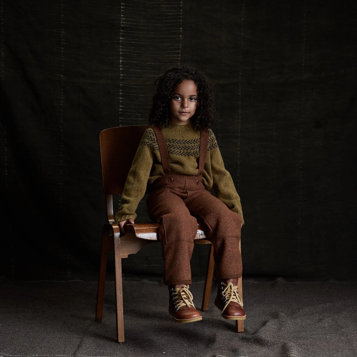 Garden Sweater - Lambswool - Asparagus 4 Garden Sweater - Lambswool - Asparagus - Image 2