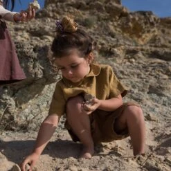 Rowan Shorts - Linen - Hazelnut -Mama Owl mamaowl siskin WillowBlouse Linen Cumin RowanShorts Linen Hazelnut linen linen 8276 7bedeebb cc11 46d0 8390 fc9204133cbb