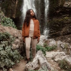 Kite Jacket - Merino Wool Fleece - Deep Rust 16 Kite Jacket - Merino Wool Fleece - Deep Rust -Mama Owl mamaowl siskin by engel wool silk sandstorm fleece rust image00024