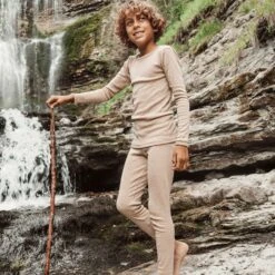 Lark Top - Merino Wool & Silk - Sandstorm -Mama Owl mamaowl siskin by engel wool silk sandstorm image00027