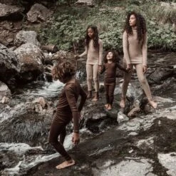 Lark Top - Merino Wool & Silk - Squirrel Hi -Mama Owl mamaowl siskin by engel wool silk squirrel sandstorm image00009