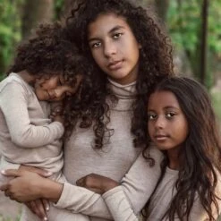 Coot Snood - Merino Wool & Silk - Sandstorm -Mama Owl mamaowl siskin by engel wool silk squirrel sandstorm image00061