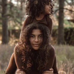 Lark Top - Merino Wool & Silk - Squirrel Hi -Mama Owl mamaowl siskin by engel wool silk squirrel sandstorm image00063