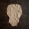 Moa Baby Body - Merino Wool & Silk - Sandstorm 2 Moa Baby Body - Merino Wool & Silk - Sandstorm -Mama Owl mamaowl siskin by engel wool silk wrap body sandstorm 1105